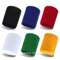 Different Color Cotton Sweat Sports Basketball Wristband